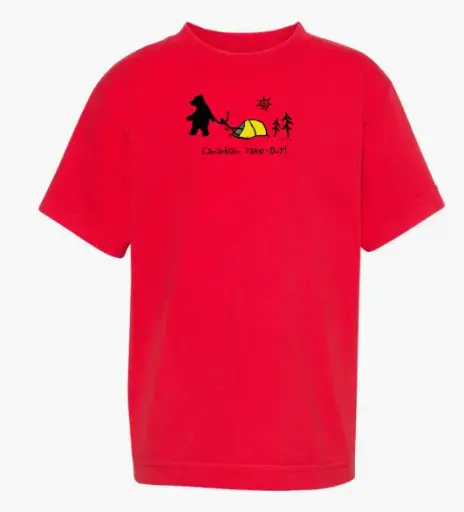 T-Shirt - GGS 2891  Canadian Take Out - Red