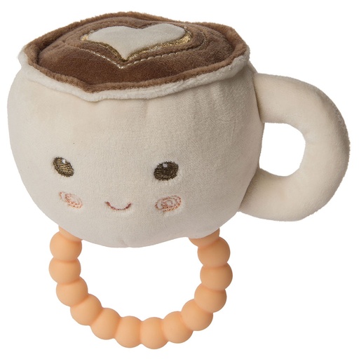 Mary Meyer Sweet Soothie Teether Rattles -Hot Latte