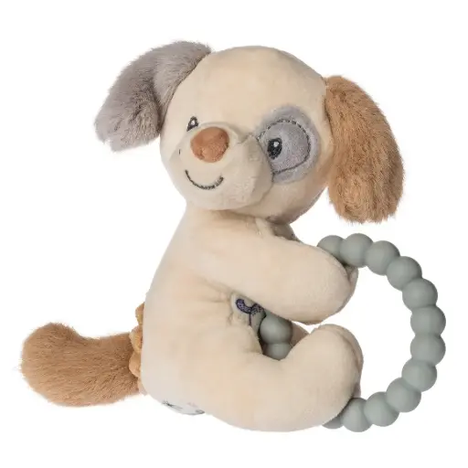 Mary Meyer Sweet Soothie Teether Rattles - Puppy