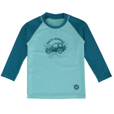 Calikids Long Sleeve Swim Top Jeep