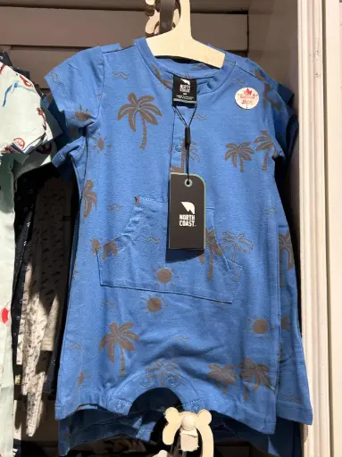 North Coast NCSPBB 05169 1 Piece Romper Blue
