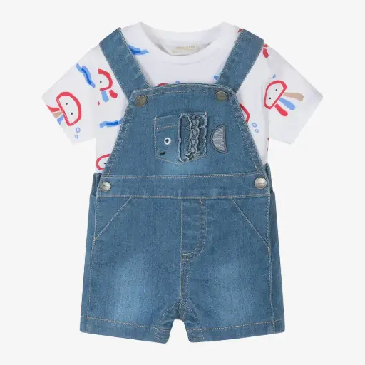 Mayoral Baby Set - Top & Overall 1624 - Mars