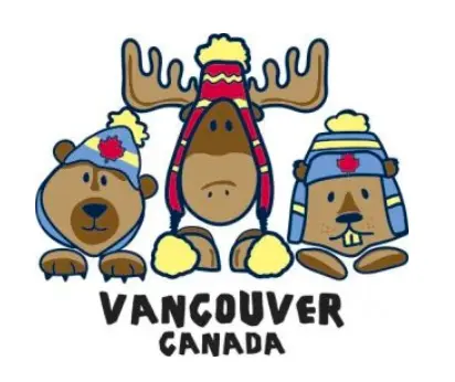 Attraction Kids/Baby Bear-Moose-Beaver with Toques - Melon 0072