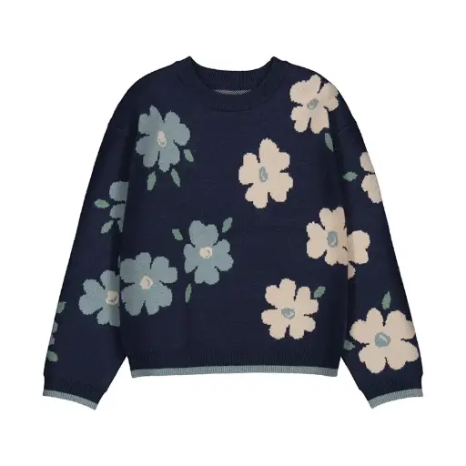 Mayoral Jacquard Jumper 04303 - Petroleum