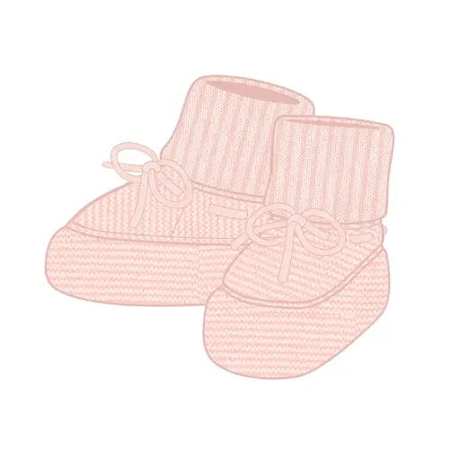 Mayoral Knit Booties 09970 - Crystal