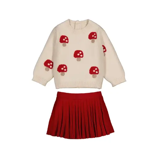 Mayoral Tricot skirt 02925 - Red