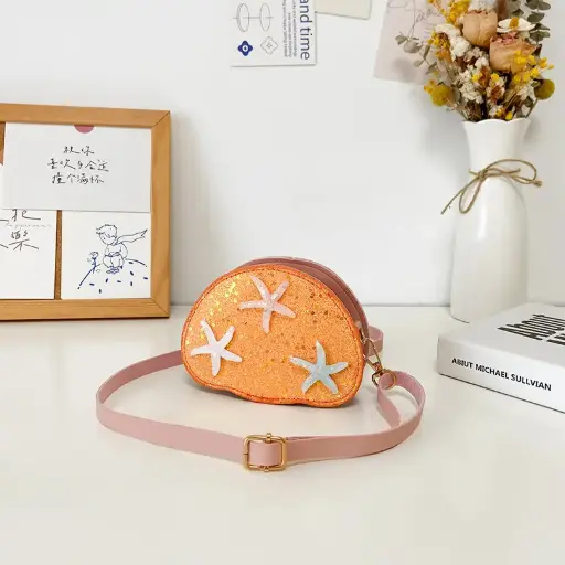 Crossbody Purse Star Fish 1586 - Orange