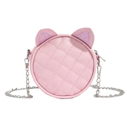 Crossbody Purse Cat 2818 - Pink