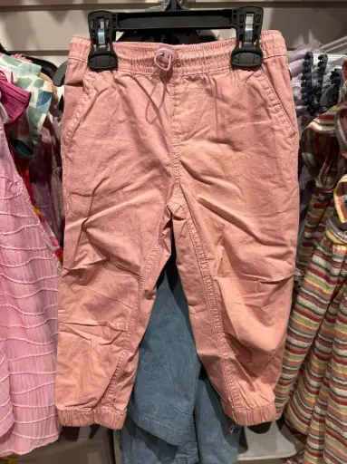 Mandarine & CO 05419 Bottom Pant Parachute Poplin - Bridal Rose