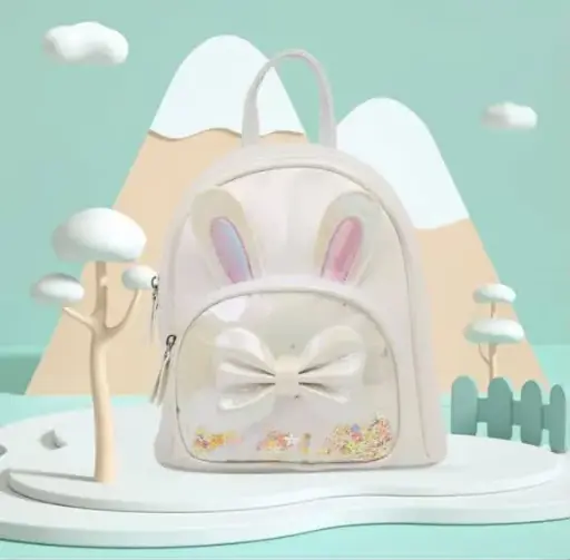 DAWEIMAO BunnyBow Backpack - White