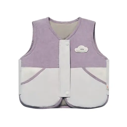 Nest Petite Revery Recycled Polyester + Corduroy Down Vest