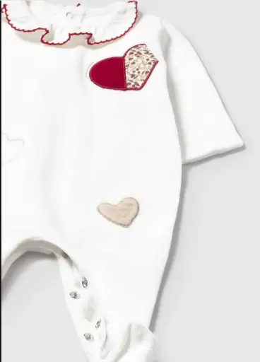 Mayoral  1 Pcs Velour 2702 - White