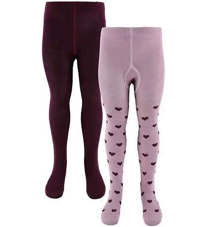 ROBO Creamie Stockings Tights 2 Pack 823046 4200 Heart Rose