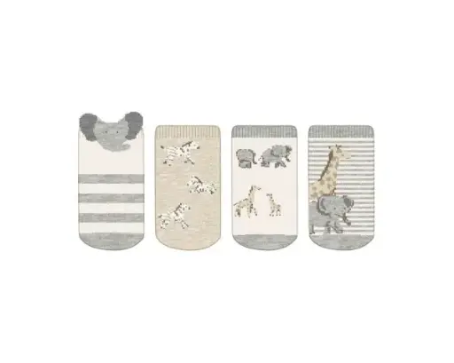 Mayoral Socks 4pc Set 9921 - Oat