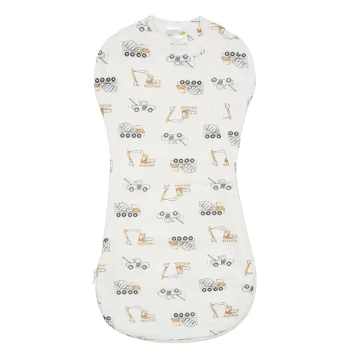Perlimpinpin Bamboo Newborn Sleep Bag -  Construction  (1.0 tog) NB