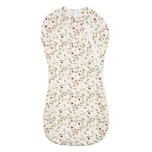Perlimpinpin Bamboo Newborn Sleep Bag - Floral (1.0 tog) NB