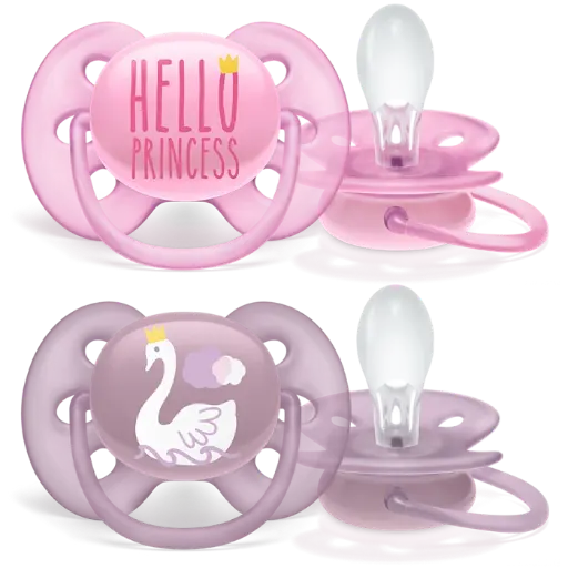 Philips Avent Ultra Air Pacifier Hello/Swan 6-18M