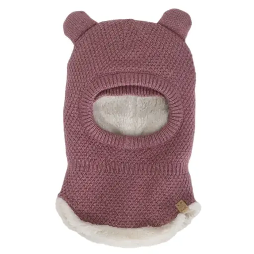 Calikids Knit Balaclava W2503 - Nostalgic Rose