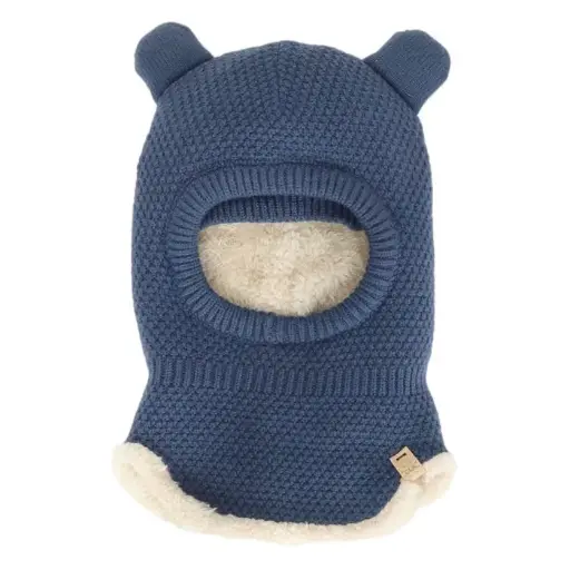 Calikids Knit Balaclava W2503 - Blue