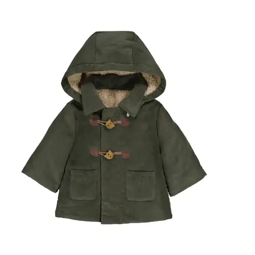 Mayoral  Corduroy Trench Coat 2411 - Dark Green