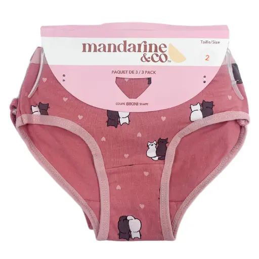 Mandarine & Co Underwear 5876 - Mauve Glow Cat