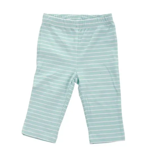 Silkberry Baby Organic Cotton Pullover Pant 8004 (Arctic blue stripe) 