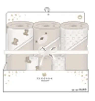 Piccolo - 6 Pack Towel & Washcloth Set - Beige