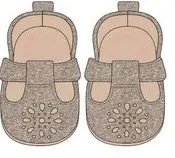 Sherick Fredermen (Gloria) Crystal Laser T-Bar Infant Shoe