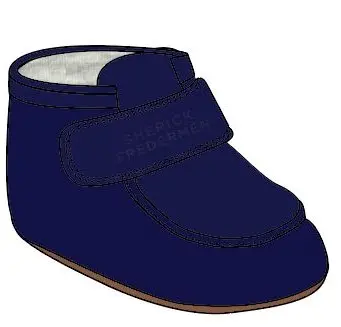 Sherick Fredermen Baby Crib Bootie - Navy