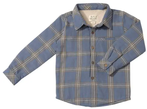 Me & Henry Sherpa Lined Shirt HB1690b