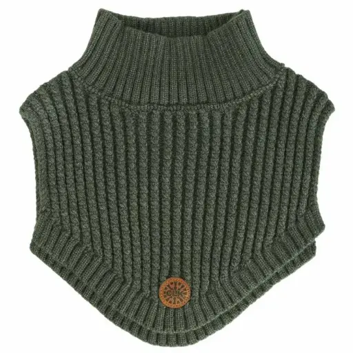 Calikids Knit Soft Touch Neck Warmer- Olive