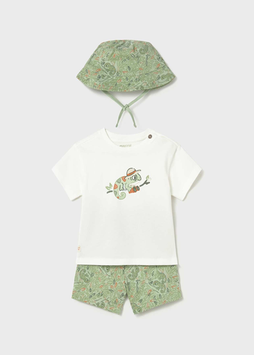 Mayoral Knit Set With Bucket Hat 1667