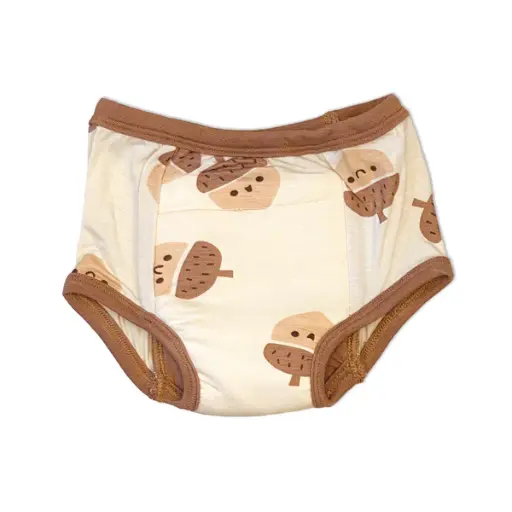 Silkberry Baby Training Pants WF4529 Bamboo (Acorn Pals Print)