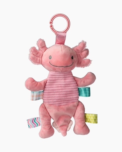 Mary Meyer Taggies Crinkies -  Axolotl Pink