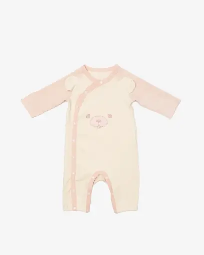 Blara Organic House Baby Bear Raglan Romper