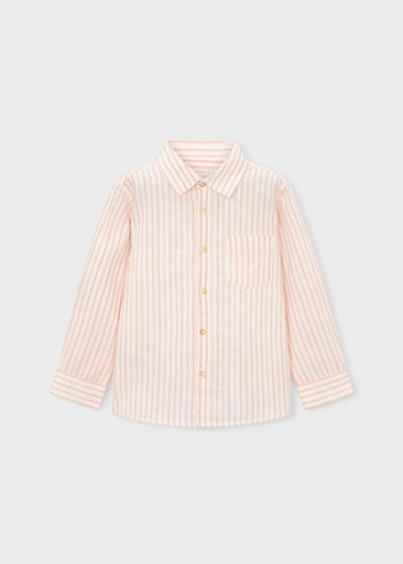 Mayoral Linen Shirts 3119 - Orange